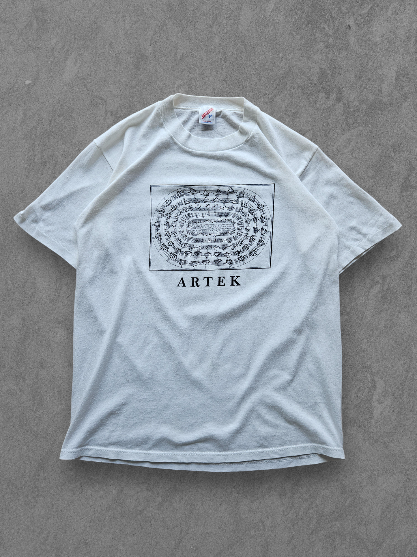 Artek: The Art of the Early Keyboard tee from 1989
