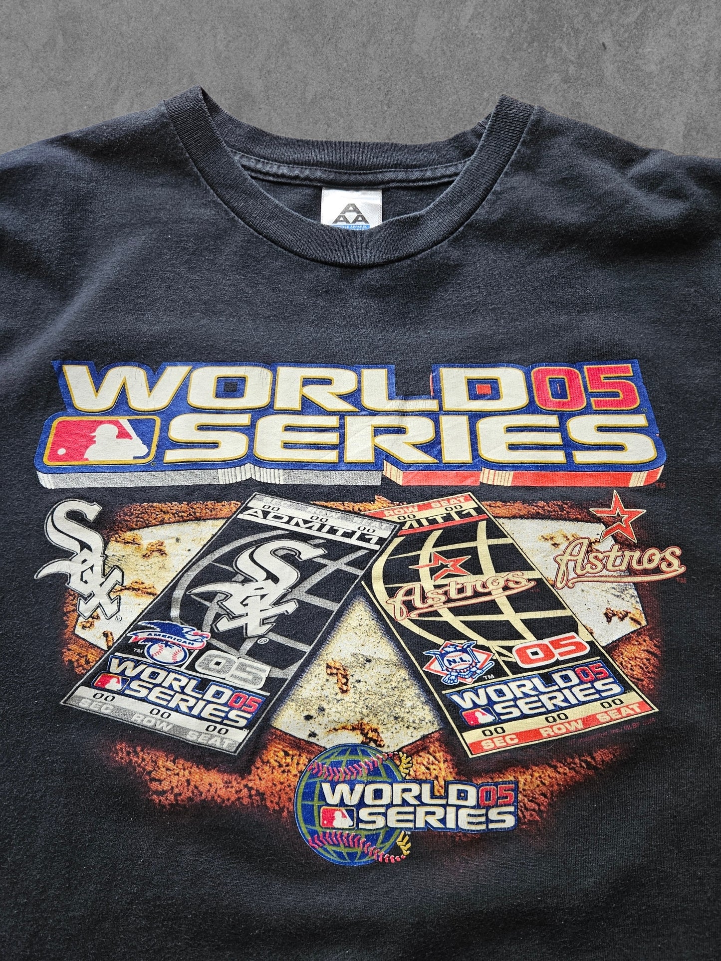 00s AAA ''WHITE SOX WORLD SERIES'' T-SHIRT [S]