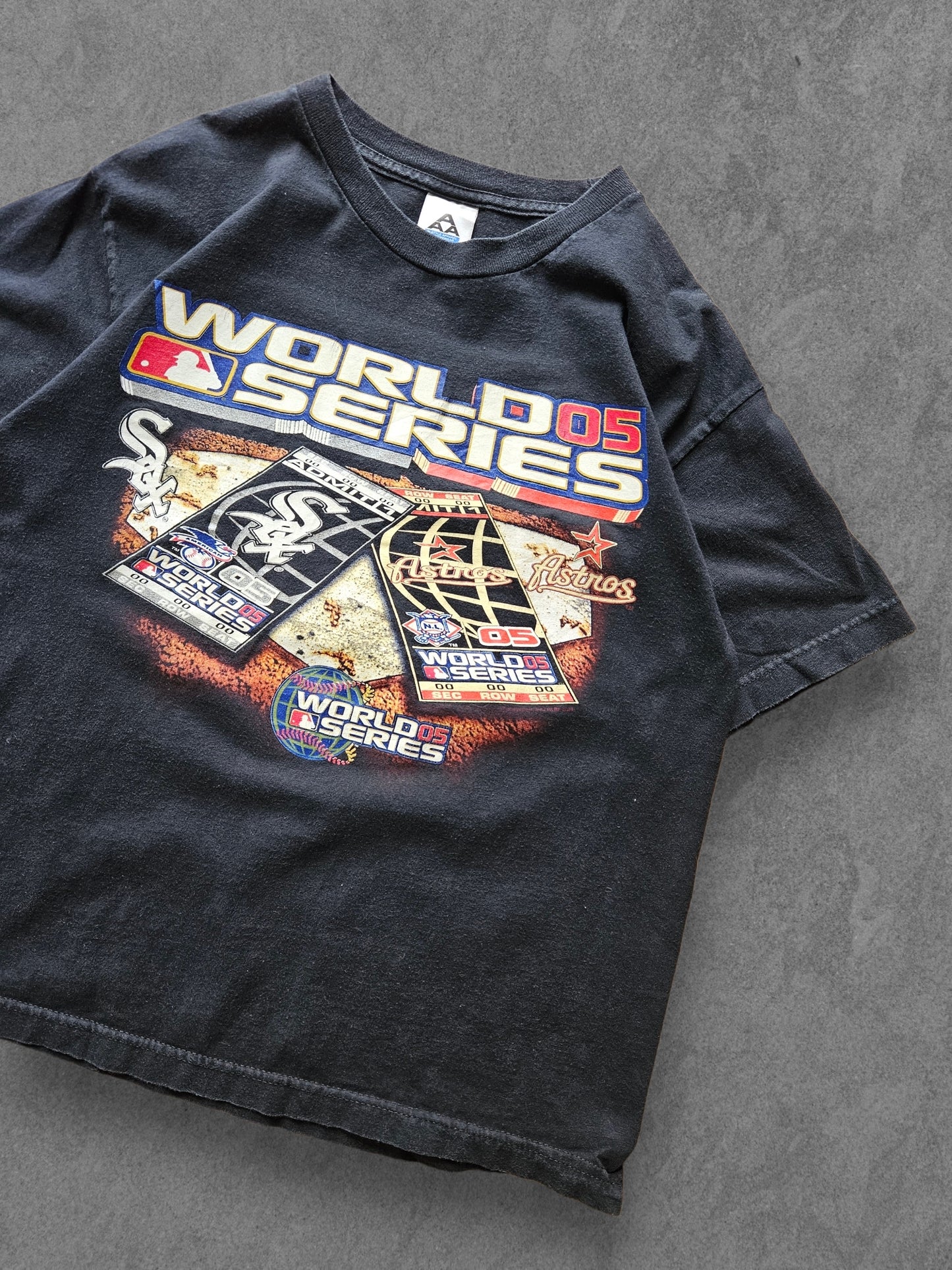 00s AAA ''WHITE SOX WORLD SERIES'' T-SHIRT [S]