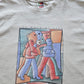 00s FRUIT OF THE LOOM ''WALK OF LIFE'' T-SHIRT [L]