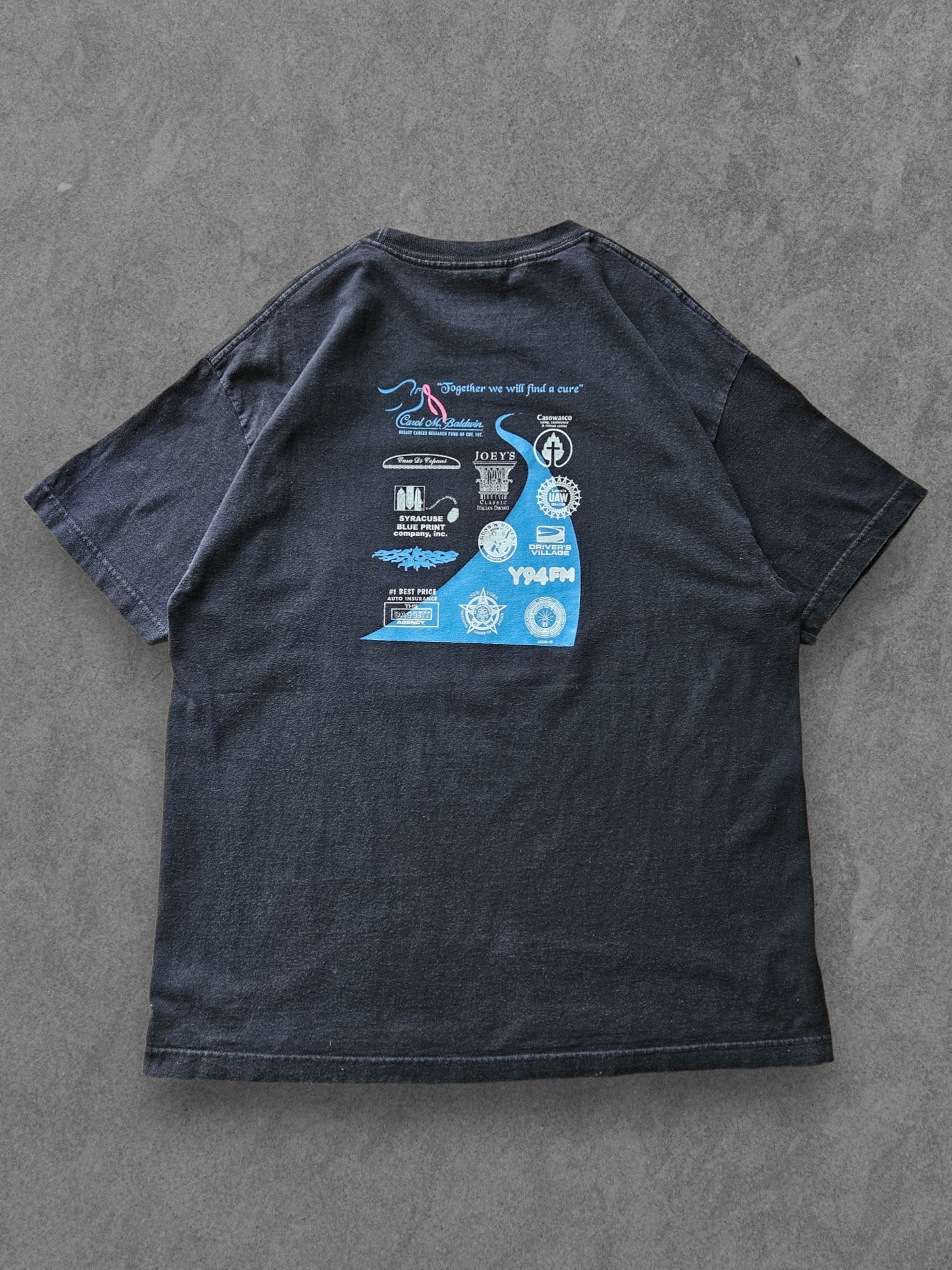 00s MURINA ''RIDE FOR RESEARCH'' T-SHIRT [XL]