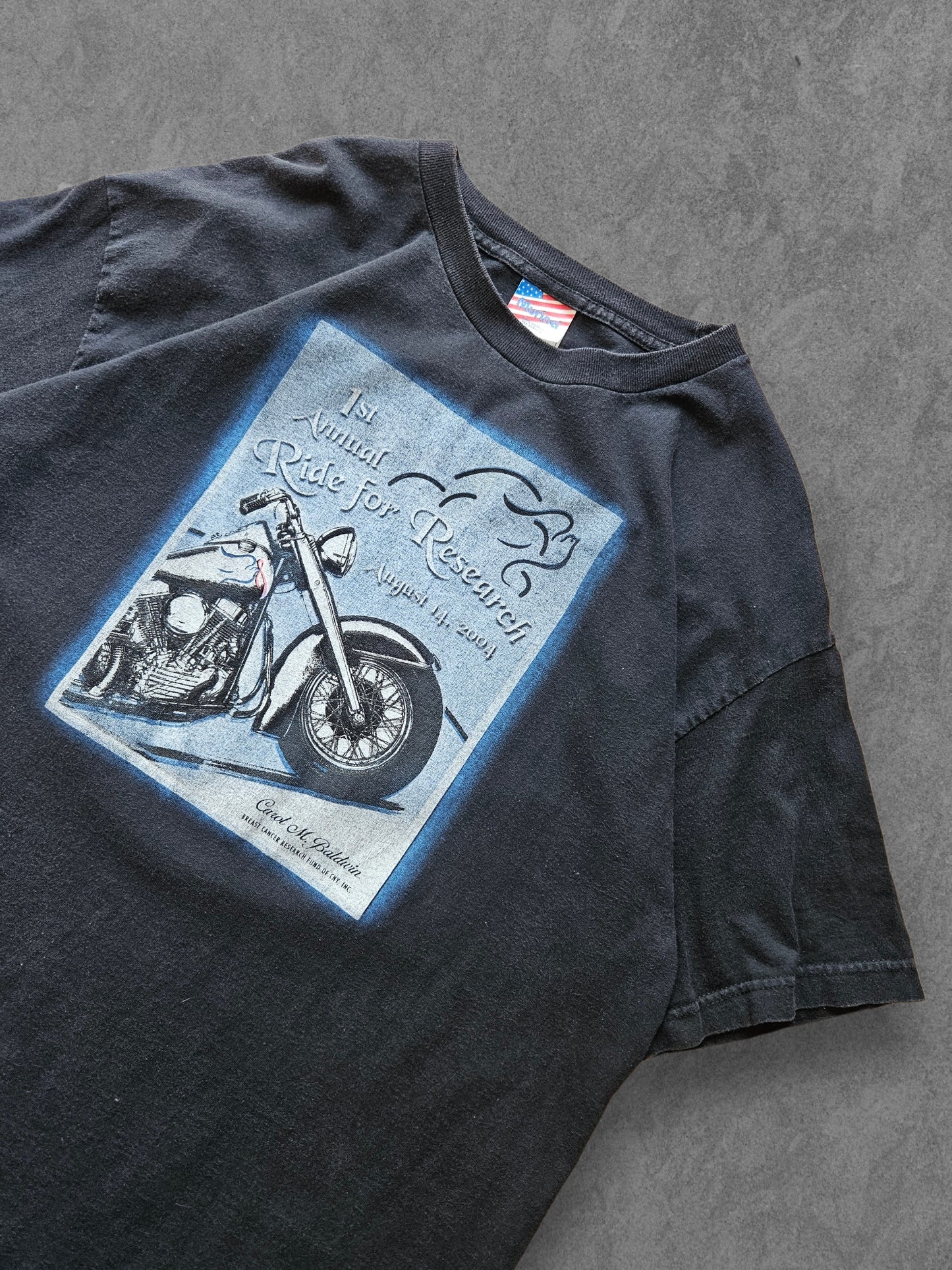 00s MURINA ''RIDE FOR RESEARCH'' T-SHIRT [XL]