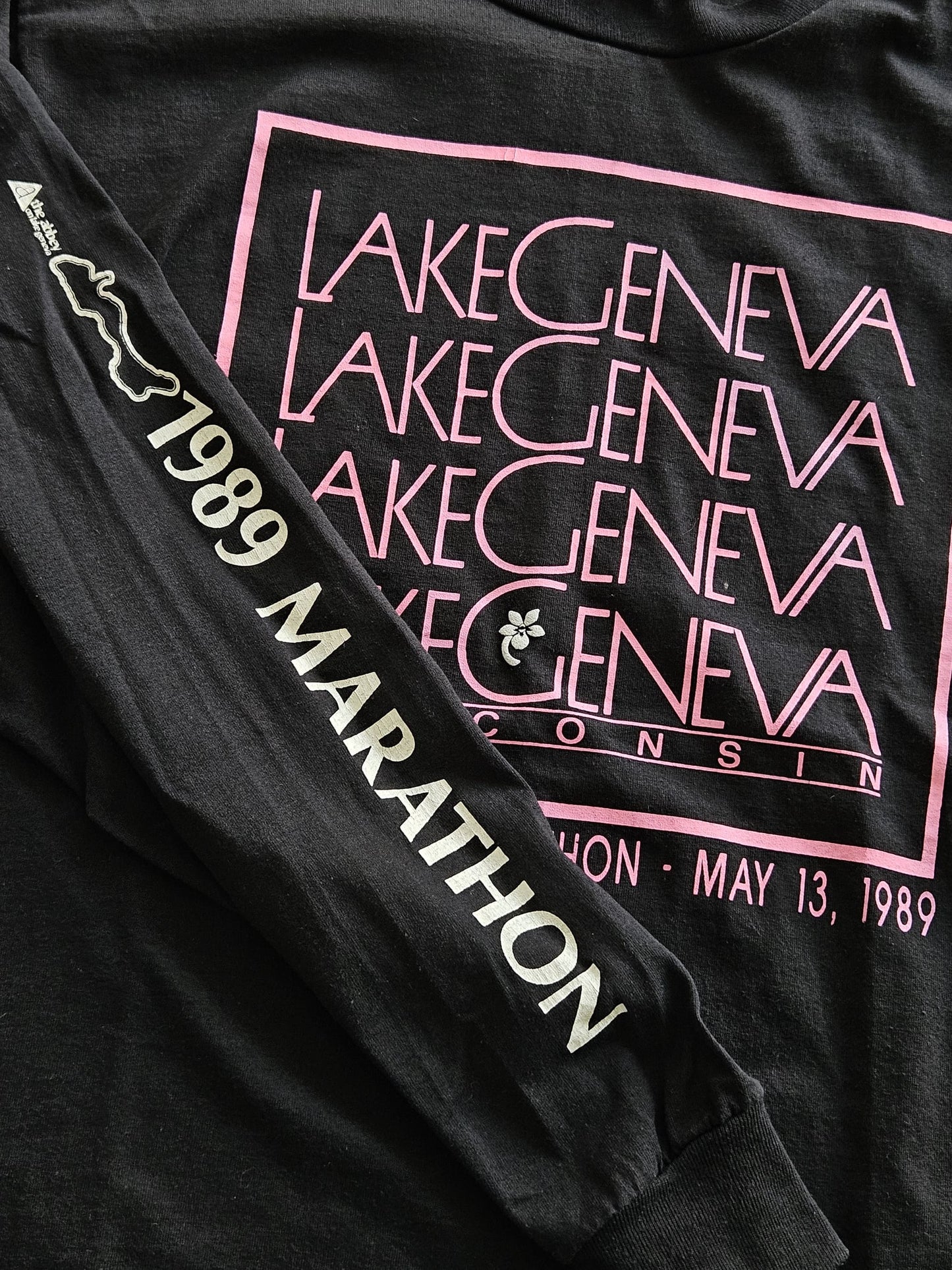 1980s VINTAGE ''LAKE GENEVA'' LONGSLEEVE [XL]