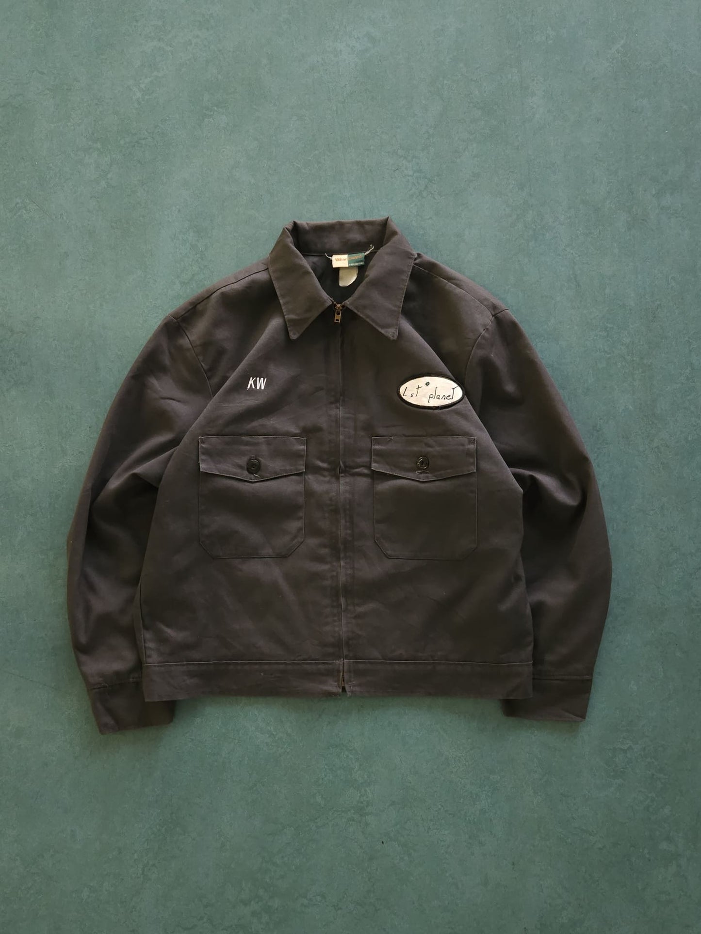 1980s VINTAGE ''LST PLANET'' WORK JACKET [XL]
