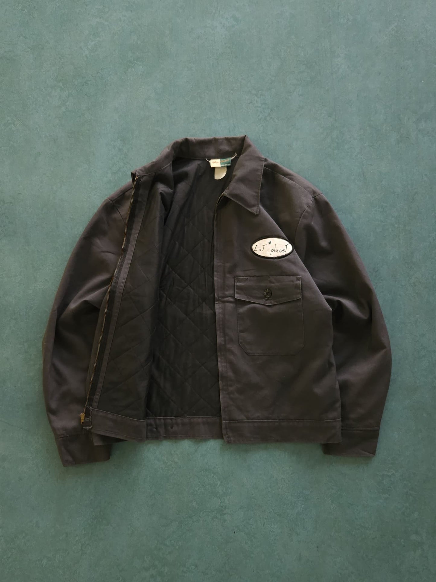 1980s VINTAGE ''LST PLANET'' WORK JACKET [XL]