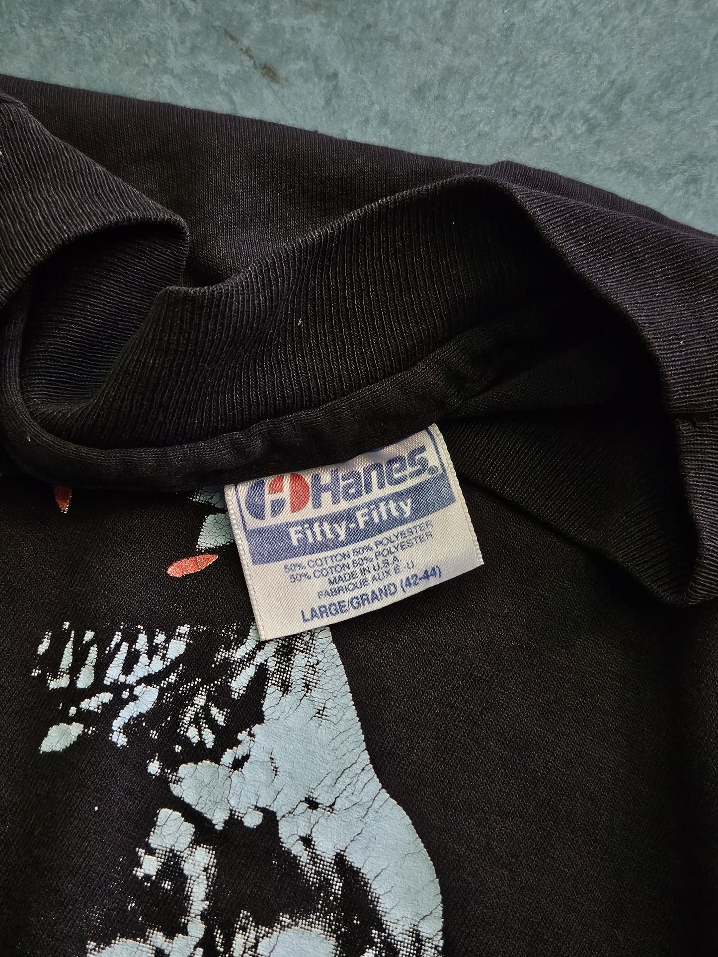 1990s VINTAGE ''SPLIT SECOND'' T-SHIRT [L]