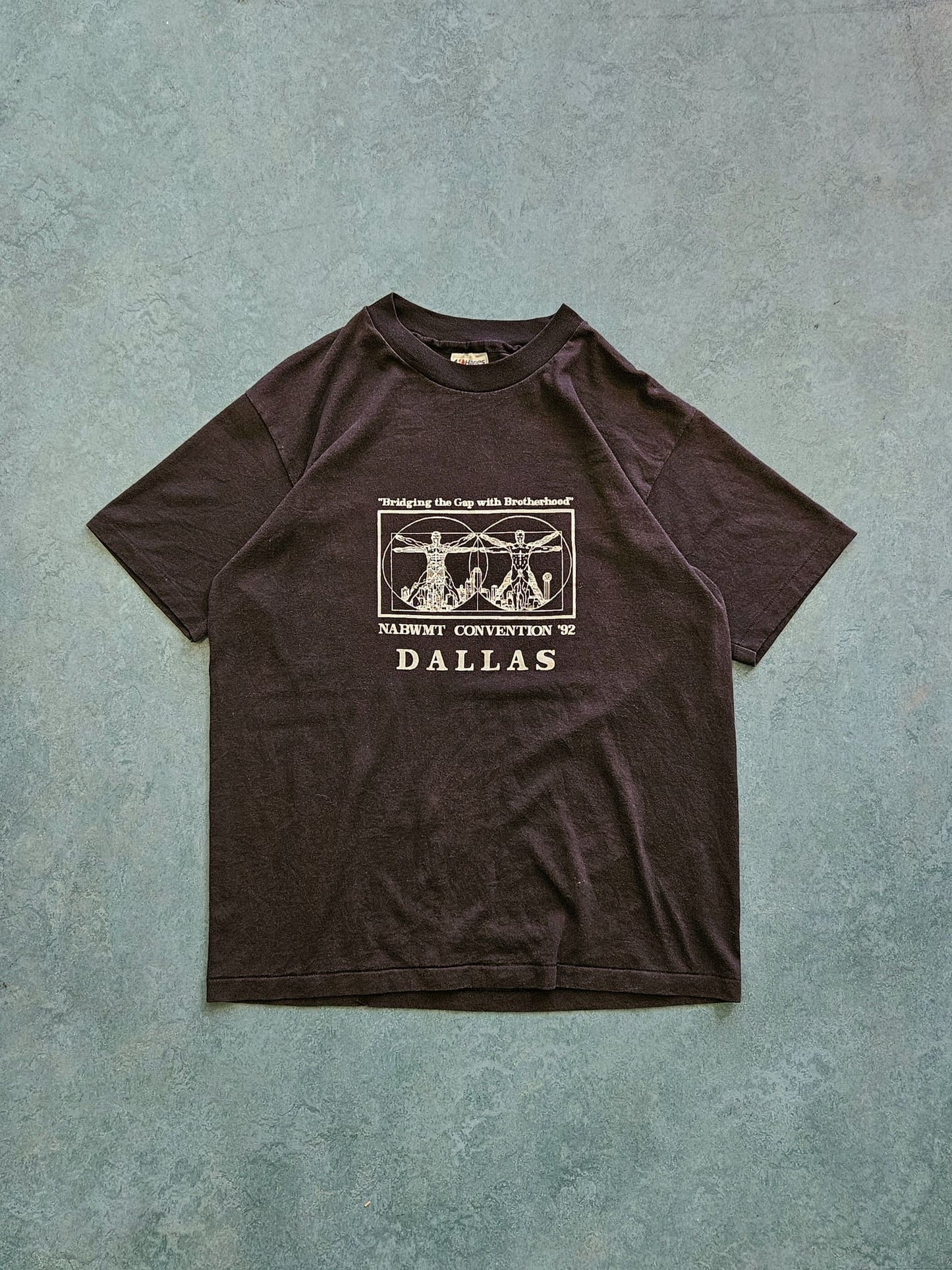1990s VINTAGE ''BROTHERHOOD'' T-SHIRT [M]