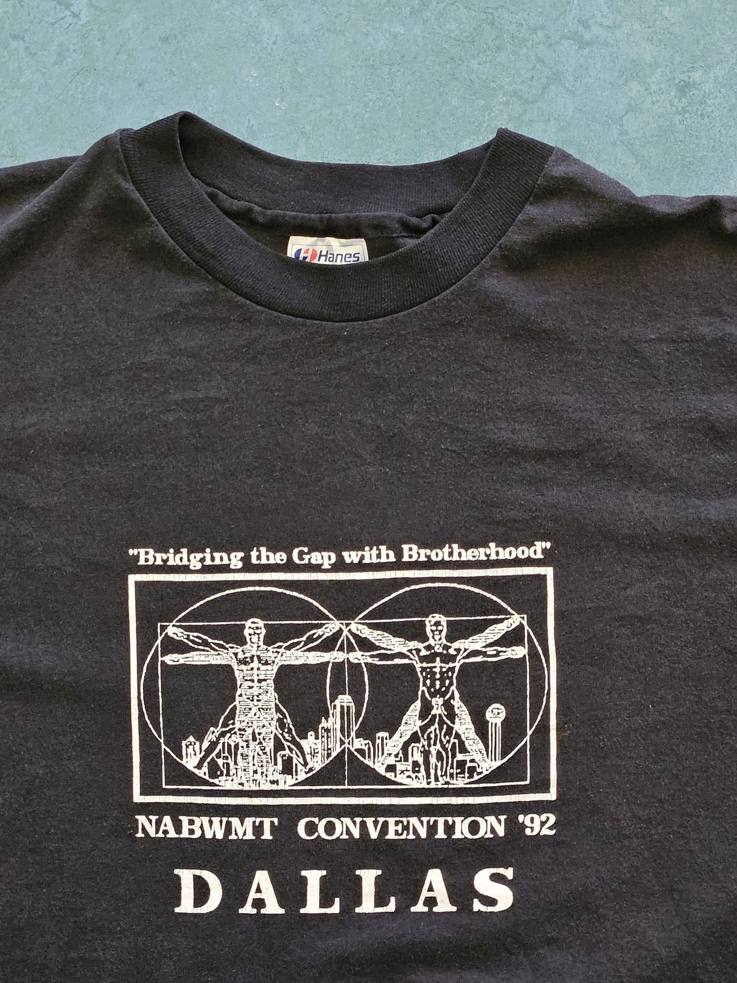 1990s VINTAGE ''BROTHERHOOD'' T-SHIRT [M]