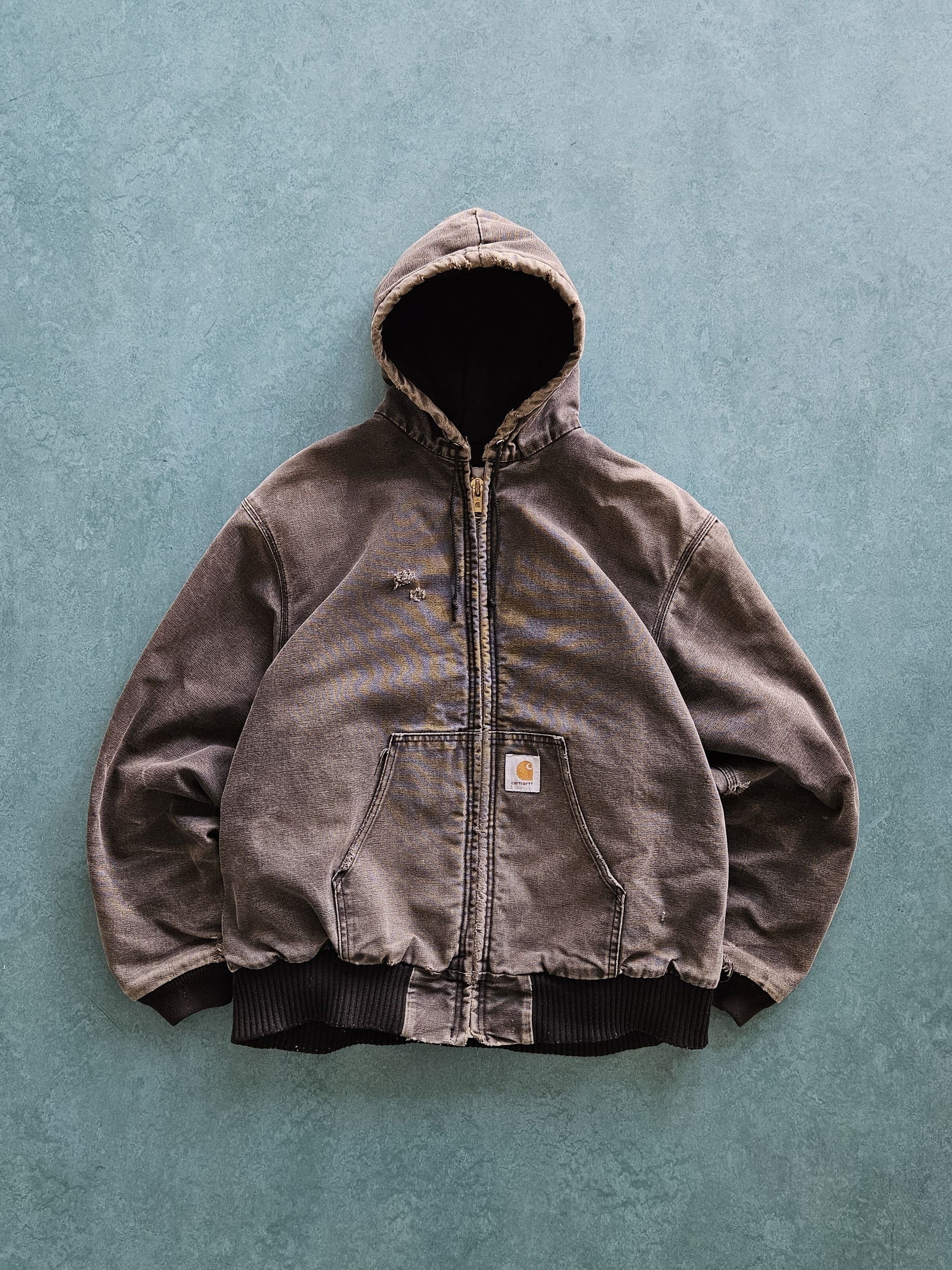 1990s VINTAGE ''CARHARTT DUCK ACTIVE'' JACKET [XL] – Slow Fashion Grails