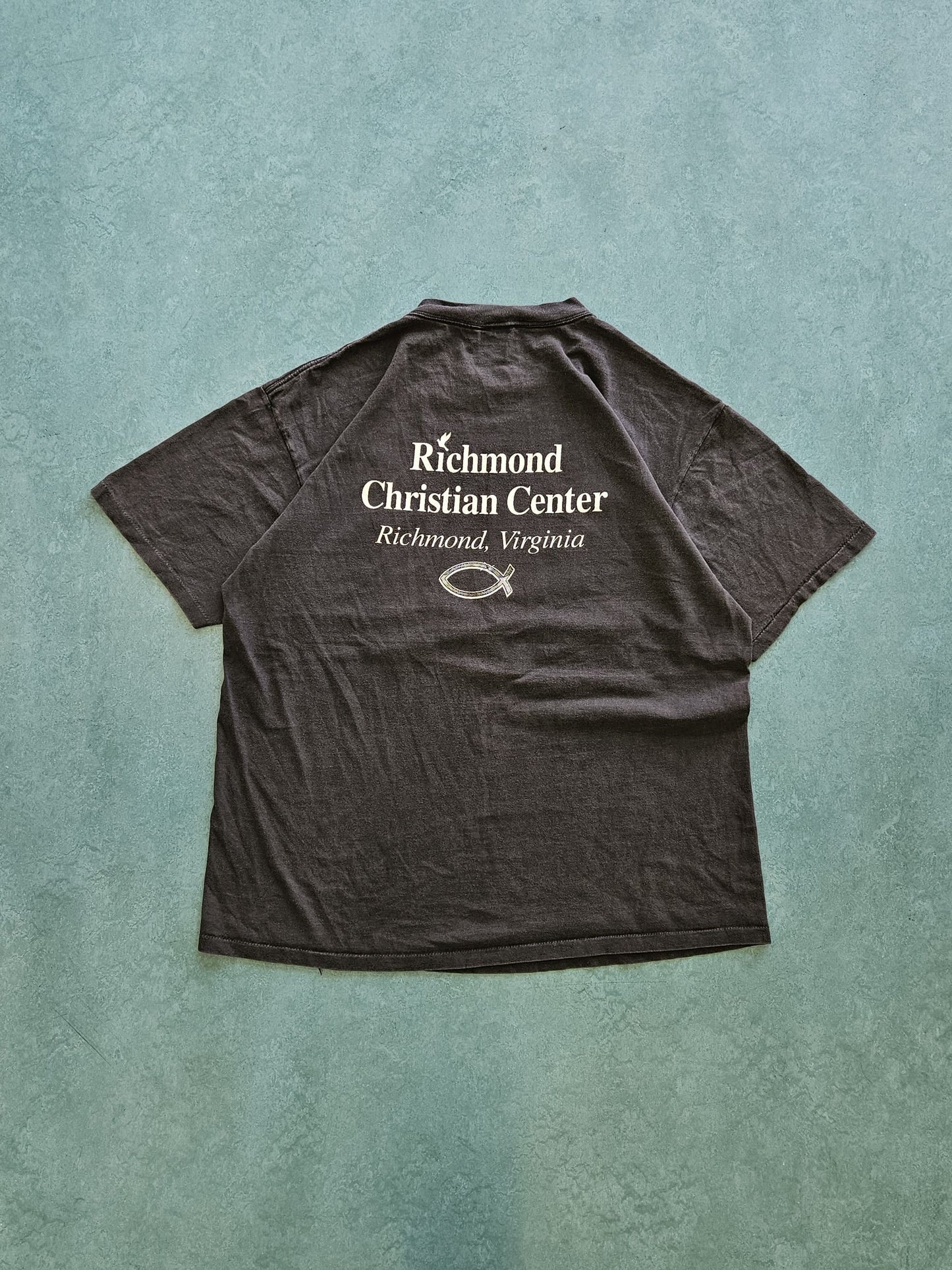 1990s VINTAGE ''CHRISTIAN'' T-SHIRT [XL]