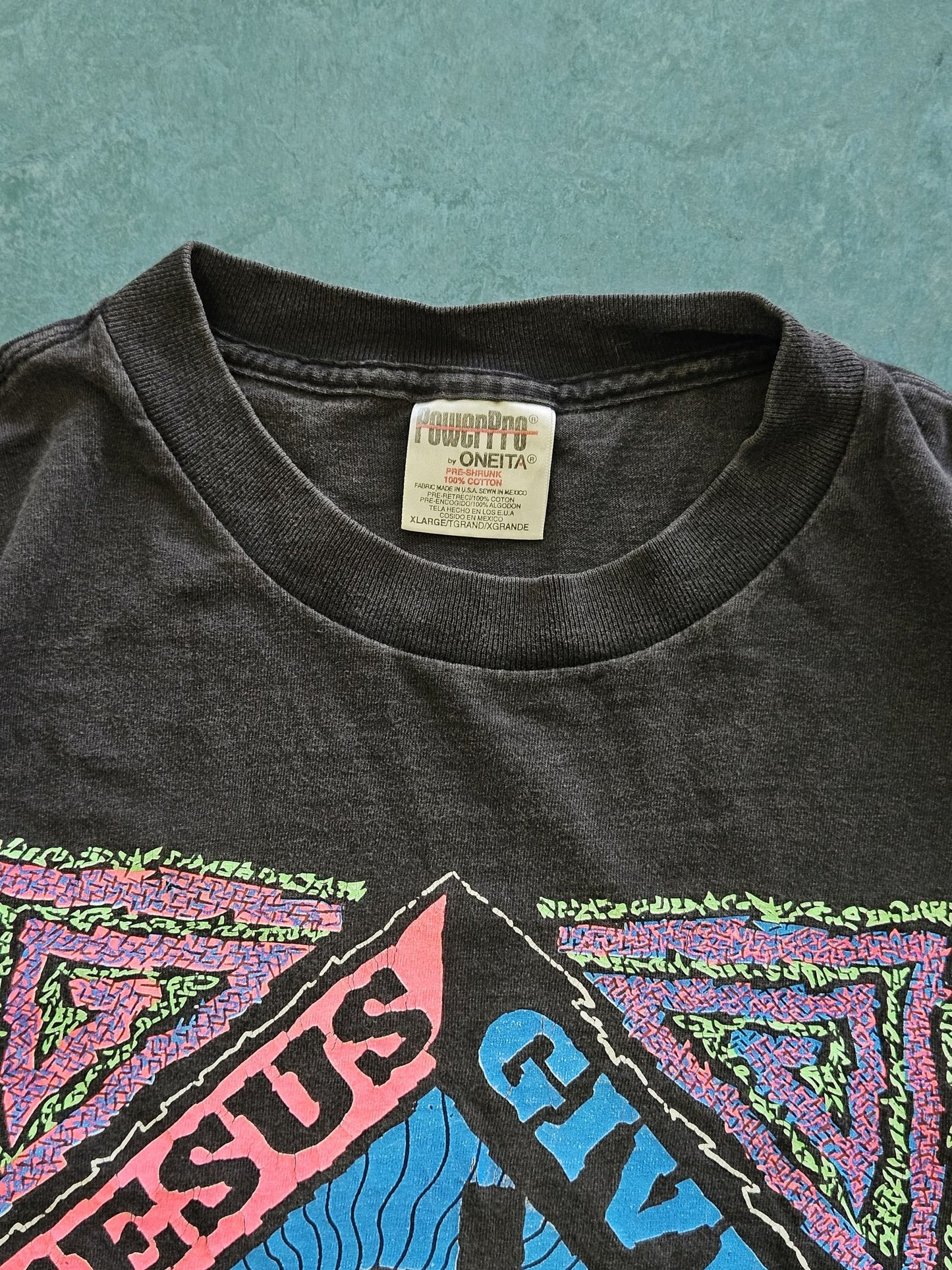 1990s VINTAGE ''CHRISTIAN'' T-SHIRT [XL]