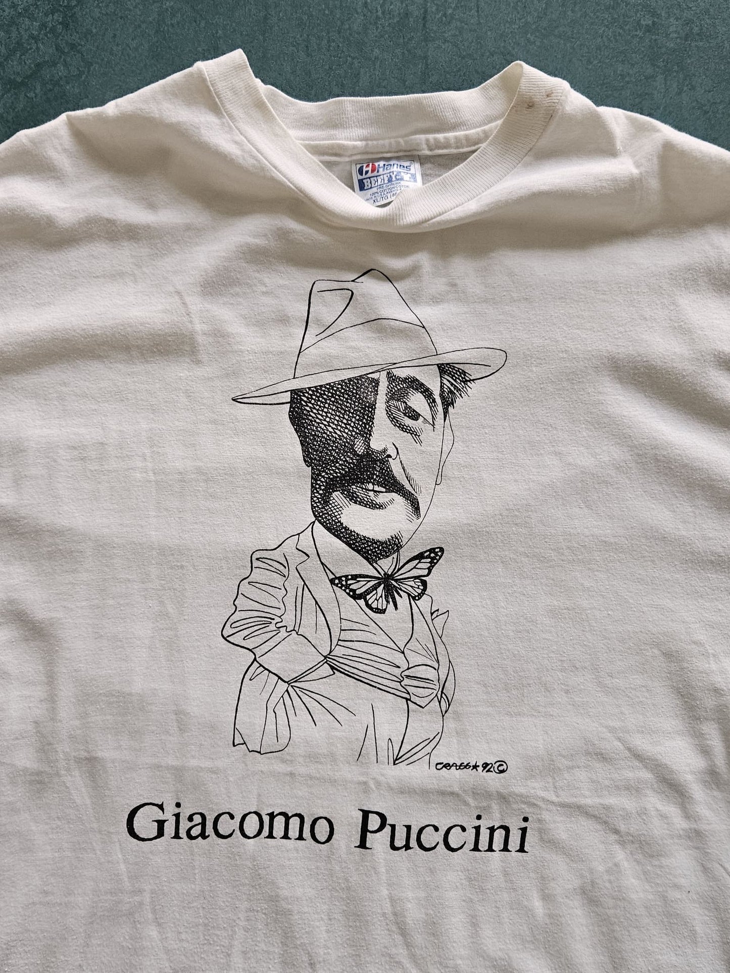 1990s VINTAGE ''PUCCINI'' T-SHIRT [XL]