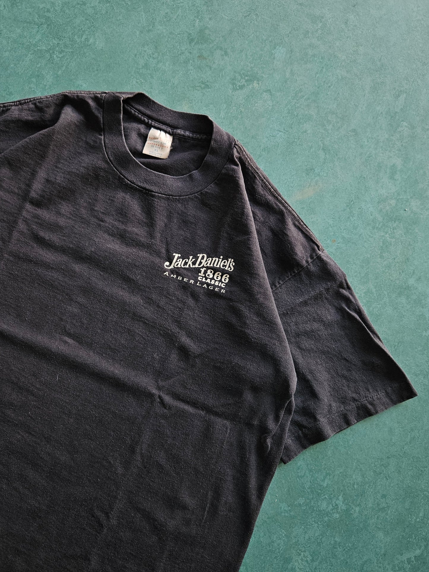 1990s VINTAGE ''JACK DANIEL'S'' T-SHIRT [XL]
