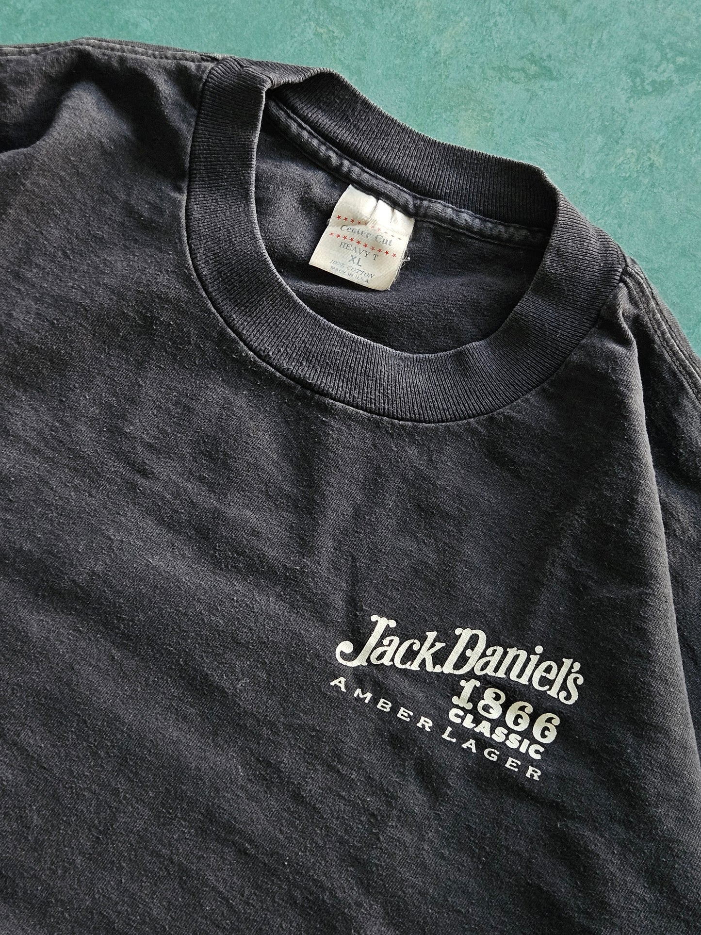 1990s VINTAGE ''JACK DANIEL'S'' T-SHIRT [XL]