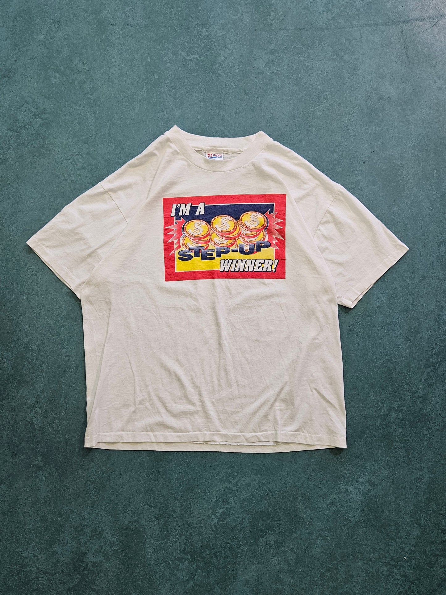 1990s VINTAGE ''STEP-UP'' T-SHIRT [XL]