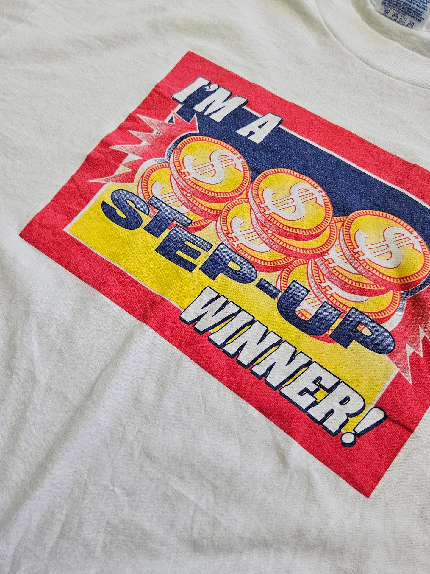 1990s VINTAGE ''STEP-UP'' T-SHIRT [XL]
