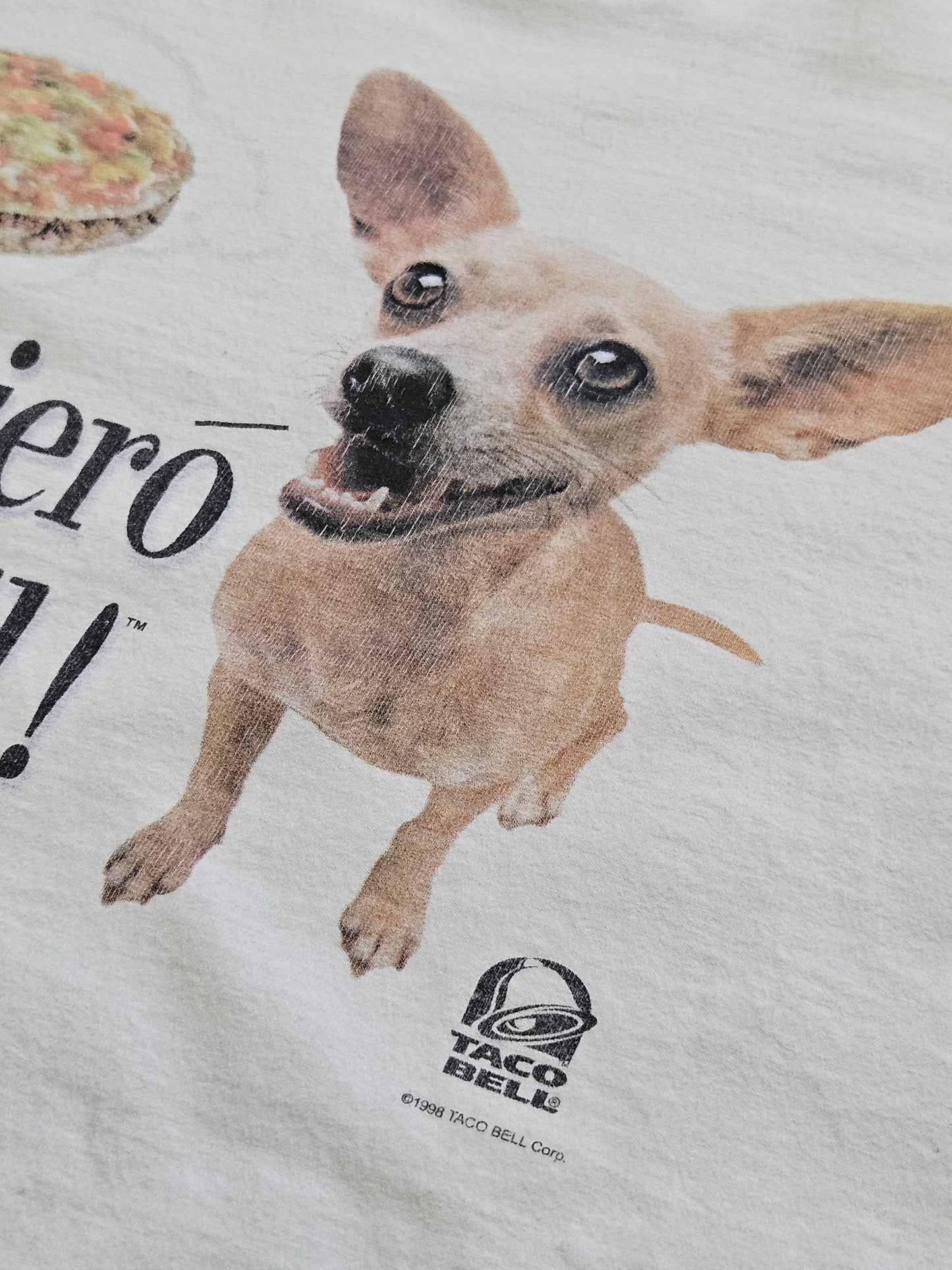 1990s VINTAGE ''TACO BELL'' T-SHIRT [L]