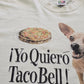 1990s VINTAGE ''TACO BELL'' T-SHIRT [L]