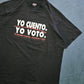 1990s VINTAGE ''YO CUENTO'' T-SHIRT [XL]