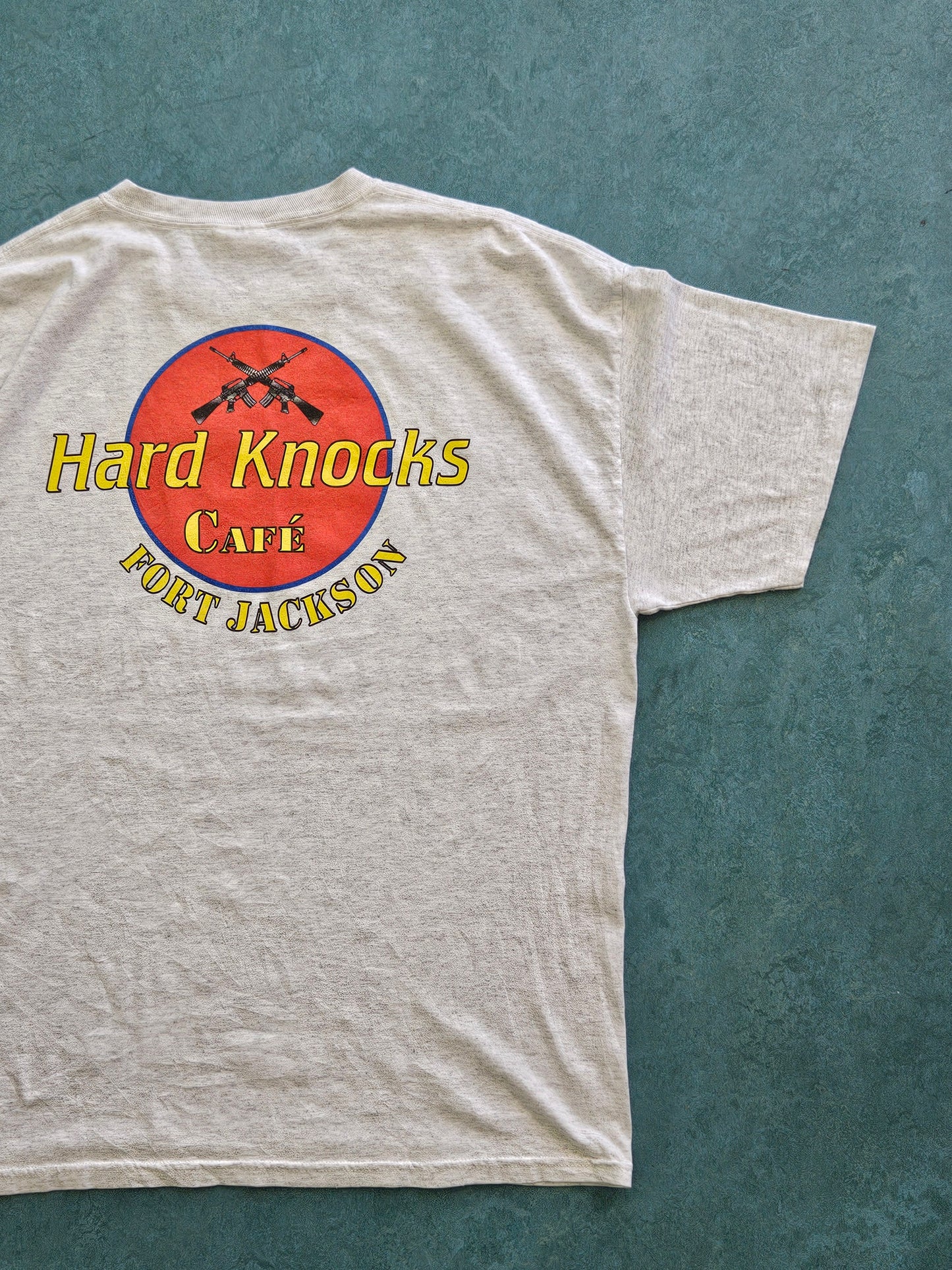 2000s VINTAGE ''HARD KNOCKS'' T-SHIRT [XL]