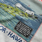 90s JERZEES ''USS ARIZONA MEMORIAL'' T-SHIRT [L]