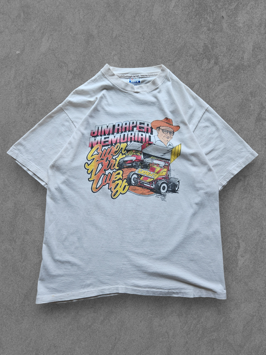 80s HANES ''SKAGIT SPEEDWAY'' T-SHIRT [XL]