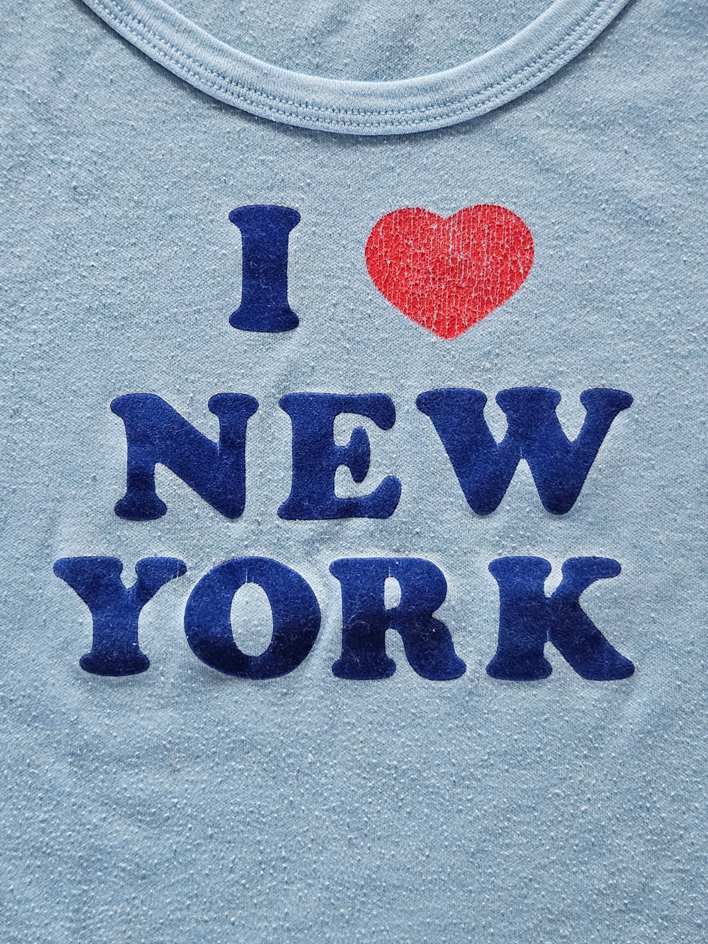 80s MILLER ''I LOVE NEW YORK'' T-SHIRT [M]