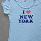 80s MILLER ''I LOVE NEW YORK'' T-SHIRT [M]