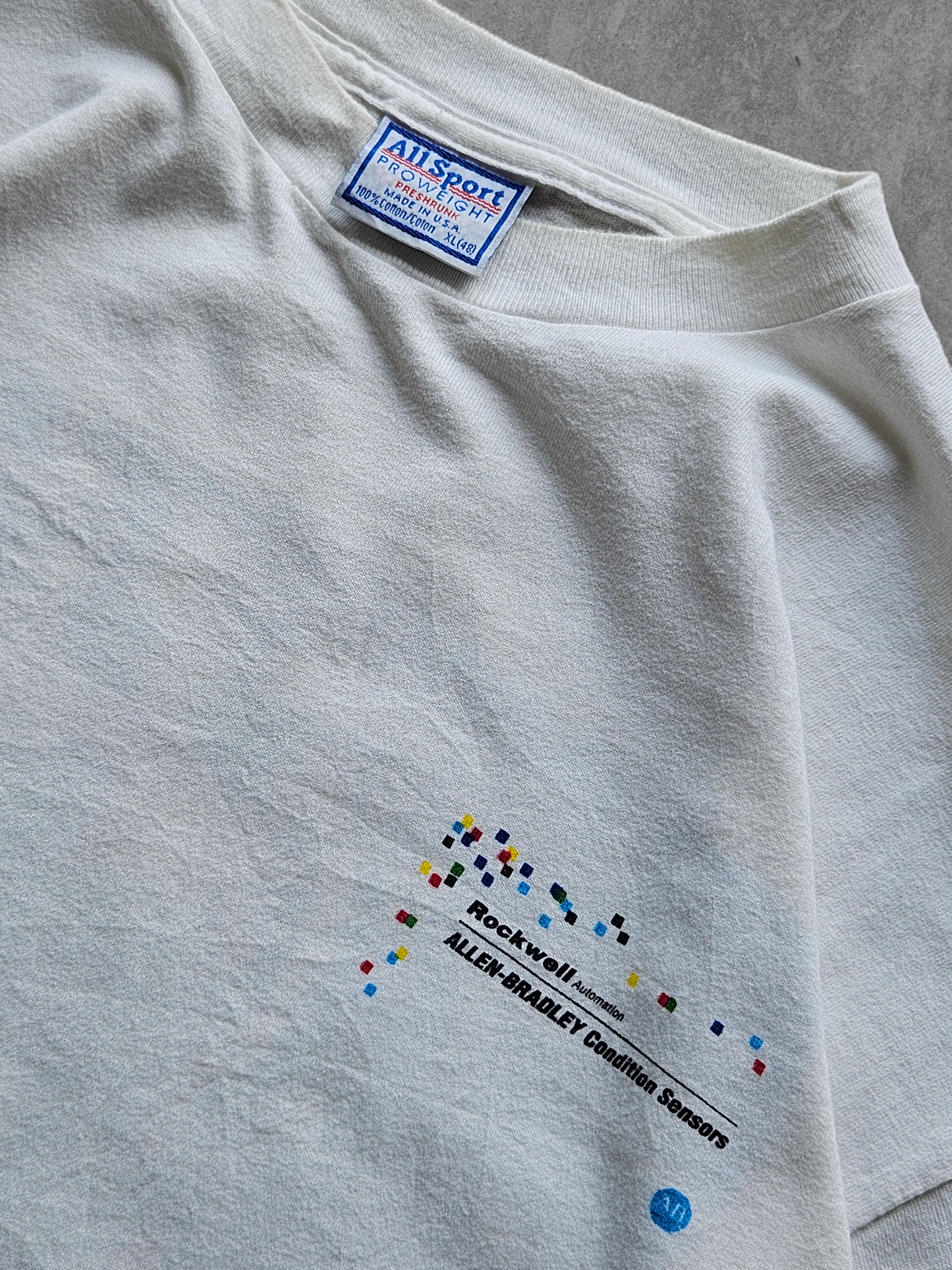 90s ALL SPORT ''ROCKWELL'' T-SHIRT [XL]