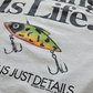 90s BIG BALL SPORTS ''FISHING IS LIFE'' T-SHIRT [XL]