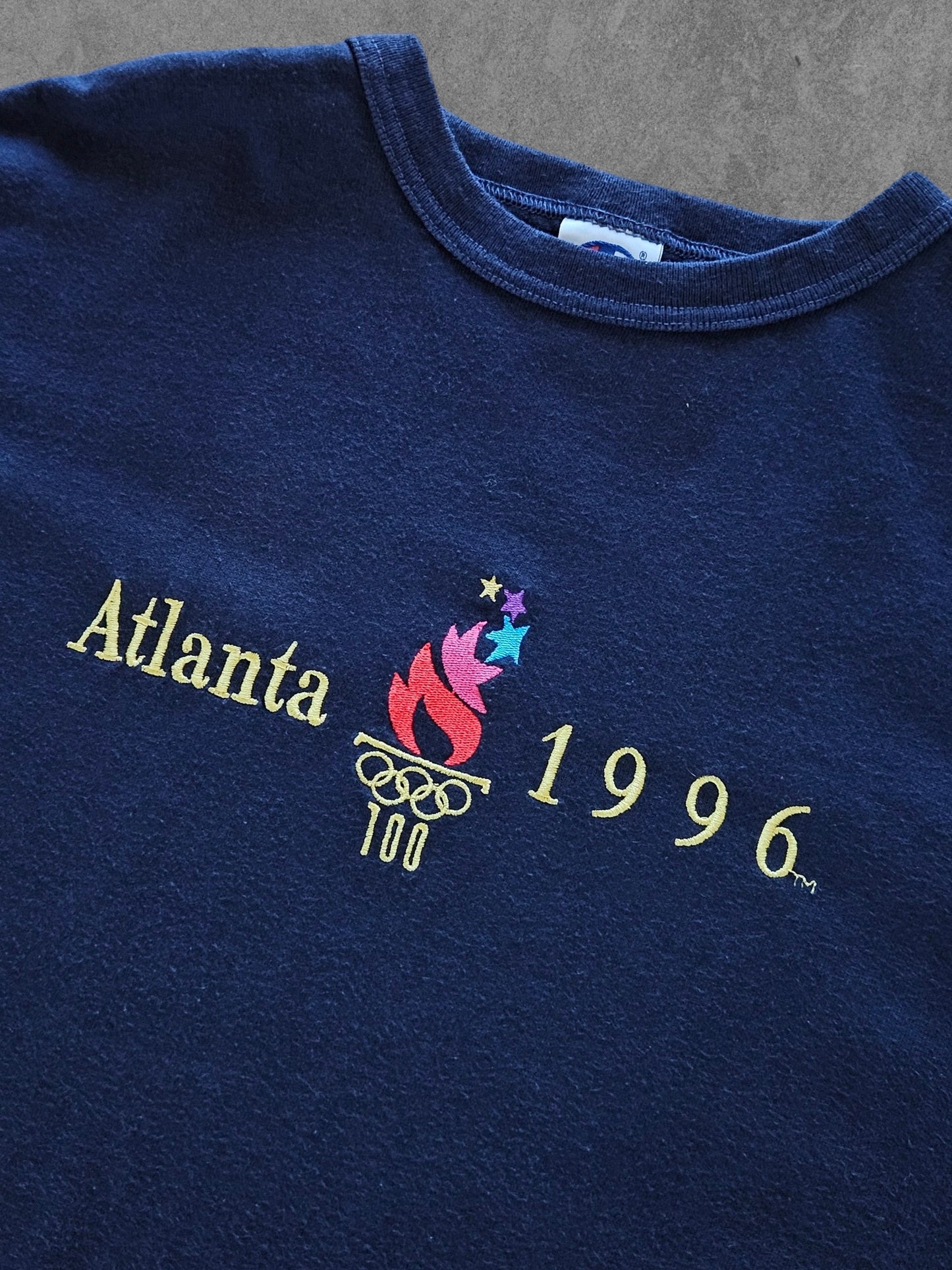 90s CHAMPION ''1996 ATLANTA OLYMPICS'' T-SHIRT [XXL]