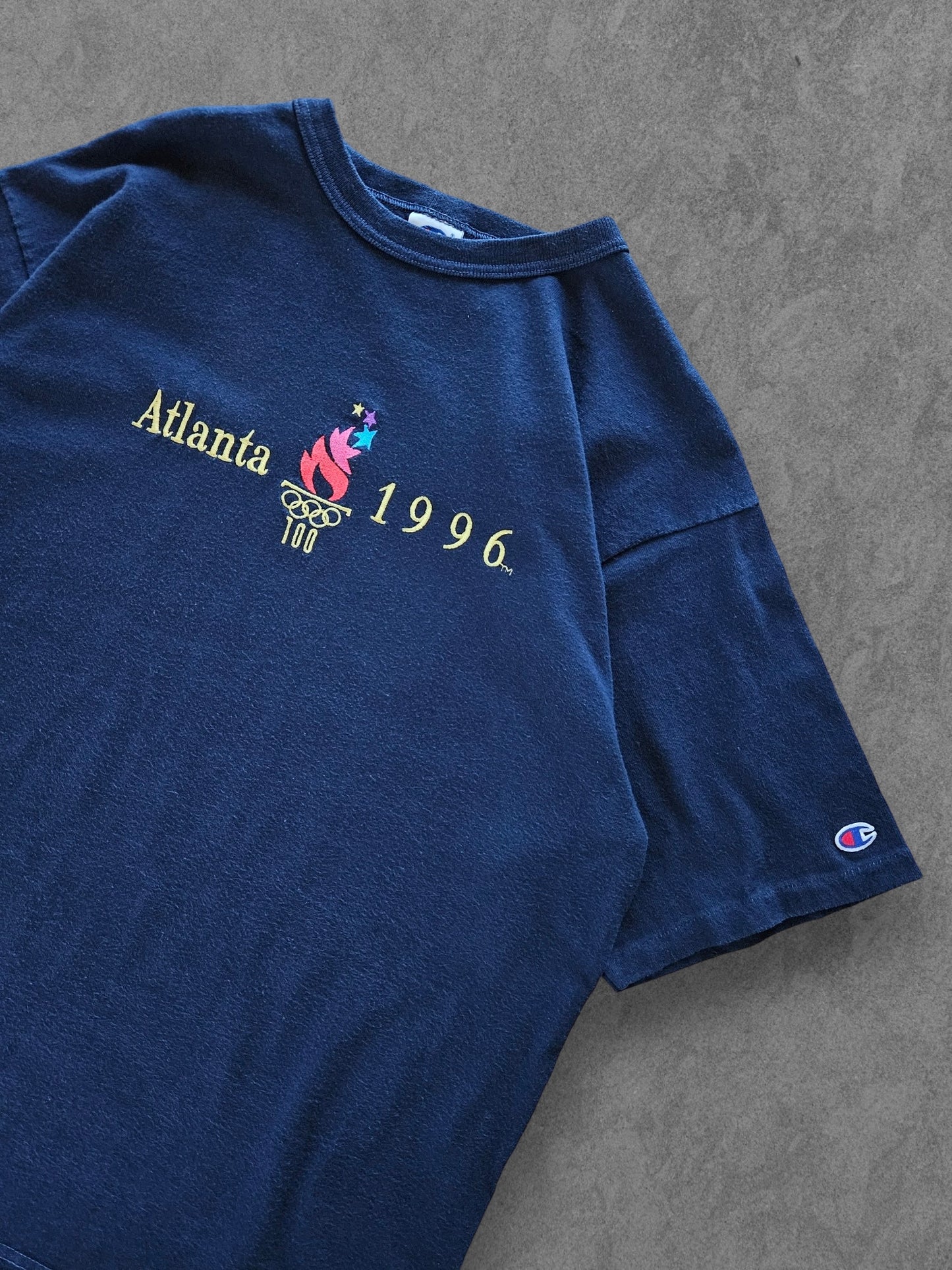 90s CHAMPION ''1996 ATLANTA OLYMPICS'' T-SHIRT [XXL]