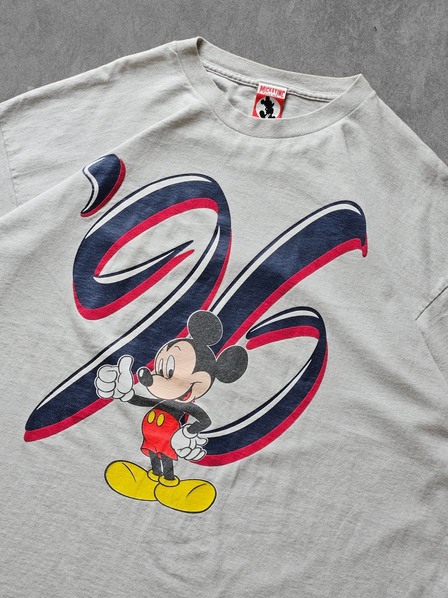 90s DISNEY ''MICKEY INC'' T-SHIRT [XXL]