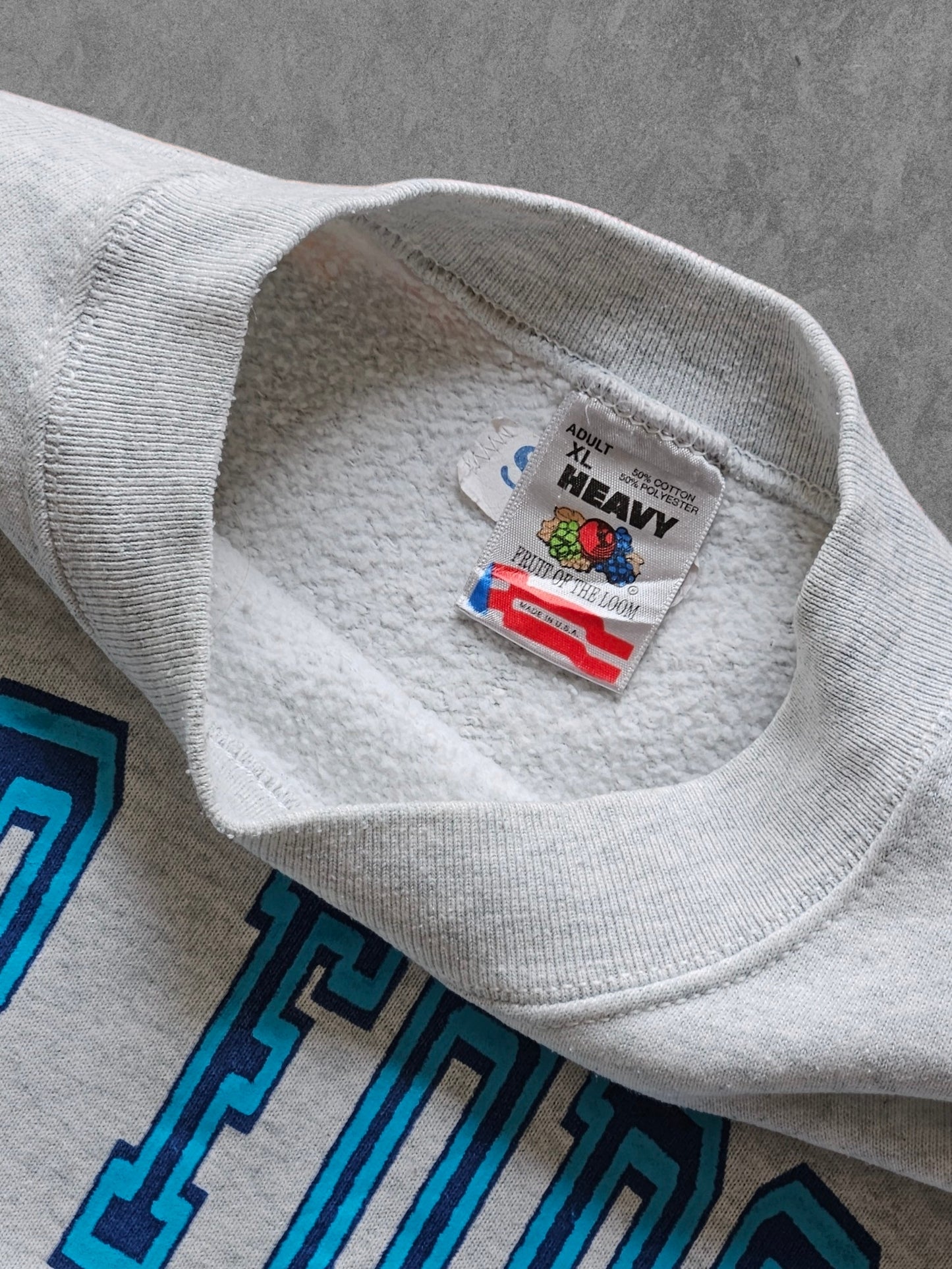 90s FRUIT OF THE LOOM ''AIR FORCE'' SWEATSHIRT [XL]