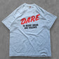 90s FRUIT OF THE LOOM ''DARE'' T-SHIRT [XL]
