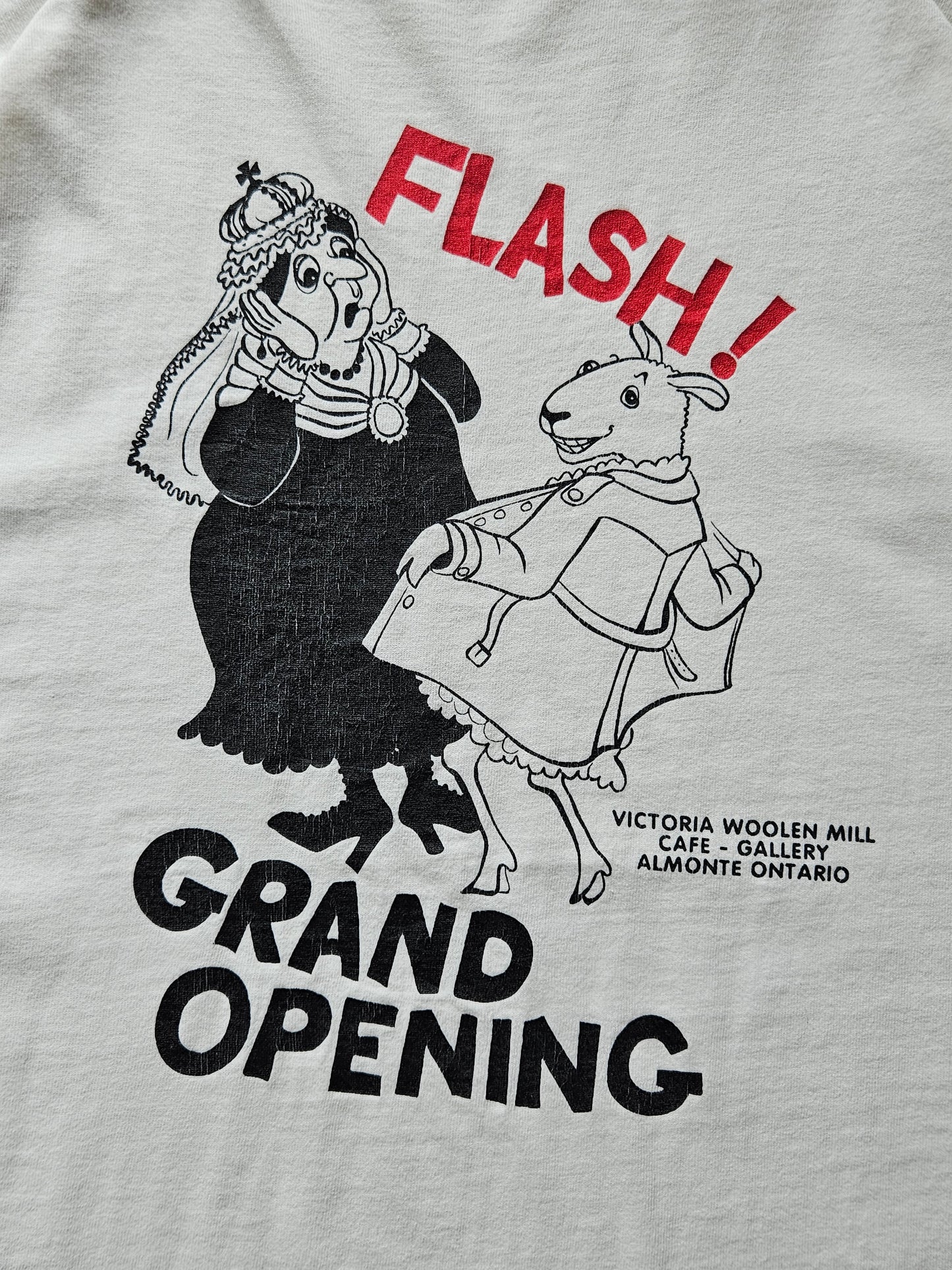 90s FRUIT OF THE LOOM ''GRAND OPENING'' T-SHIRT [XL]