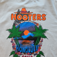 90s FRUIT OF THE LOOM ''HOOTERS HAWAII'' T-SHIRT [XL]