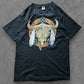 90s FRUIT OF THE LOOM ''NATIVE BULL'' T-SHIRT [L]