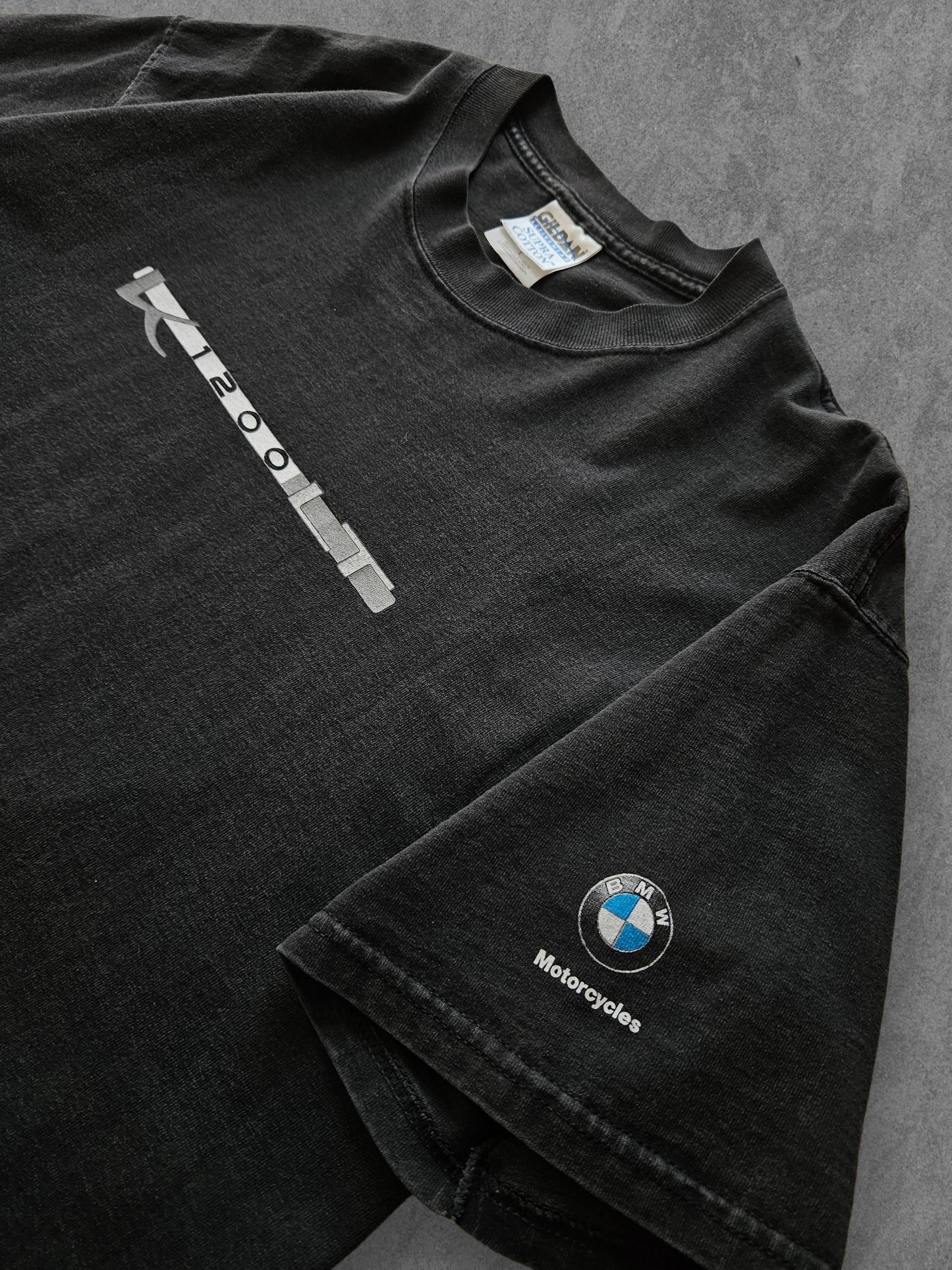 90s GILDAN ''BMW MOTORCYCLE'' T-SHIRT [XL]