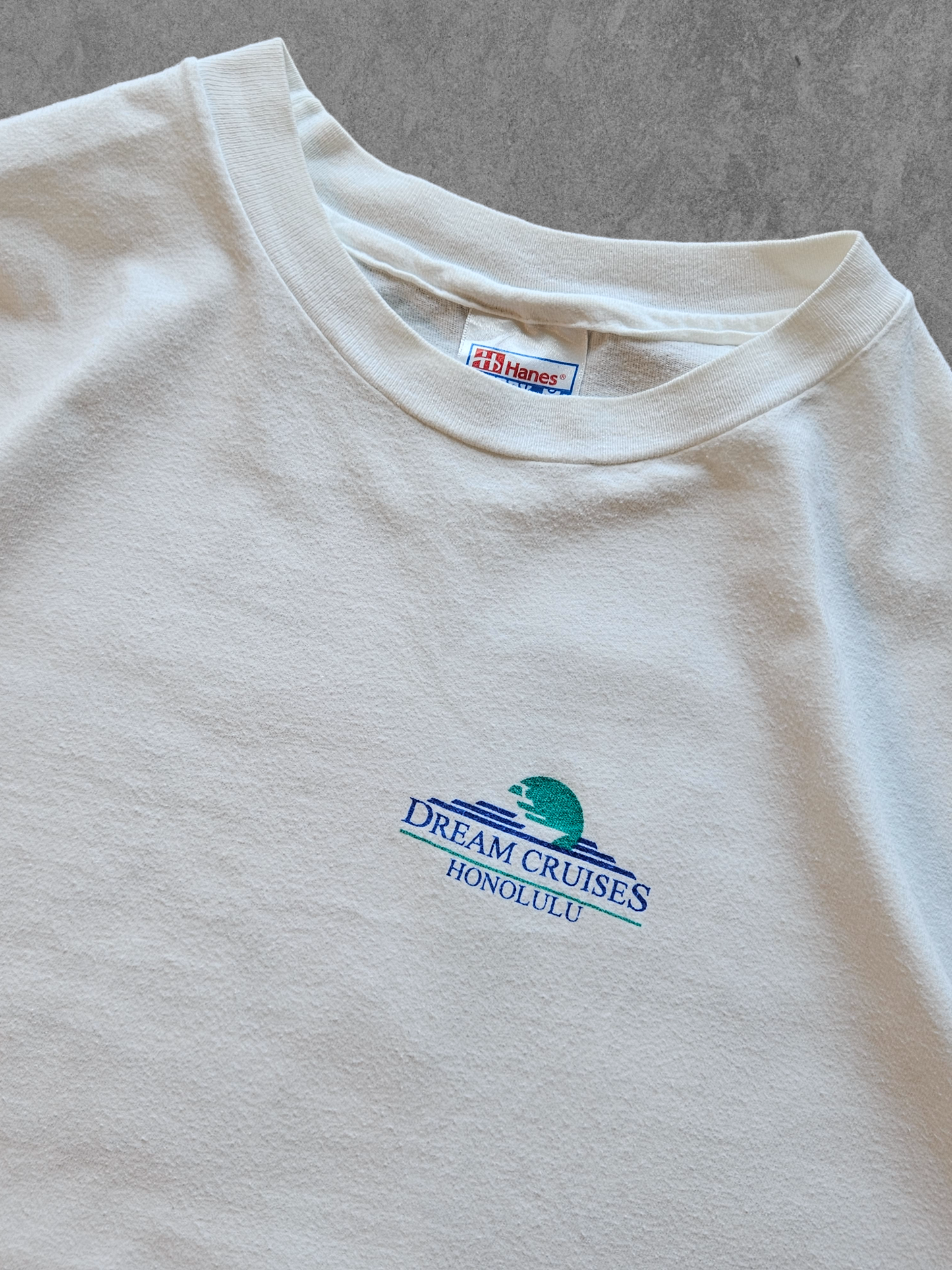 90s HANES ''DREAM CRUISES'' T-SHIRT [XL]