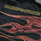 00s HARLEY DAVIDSON ON FIRE BUTTON-UP SHIRT [M]