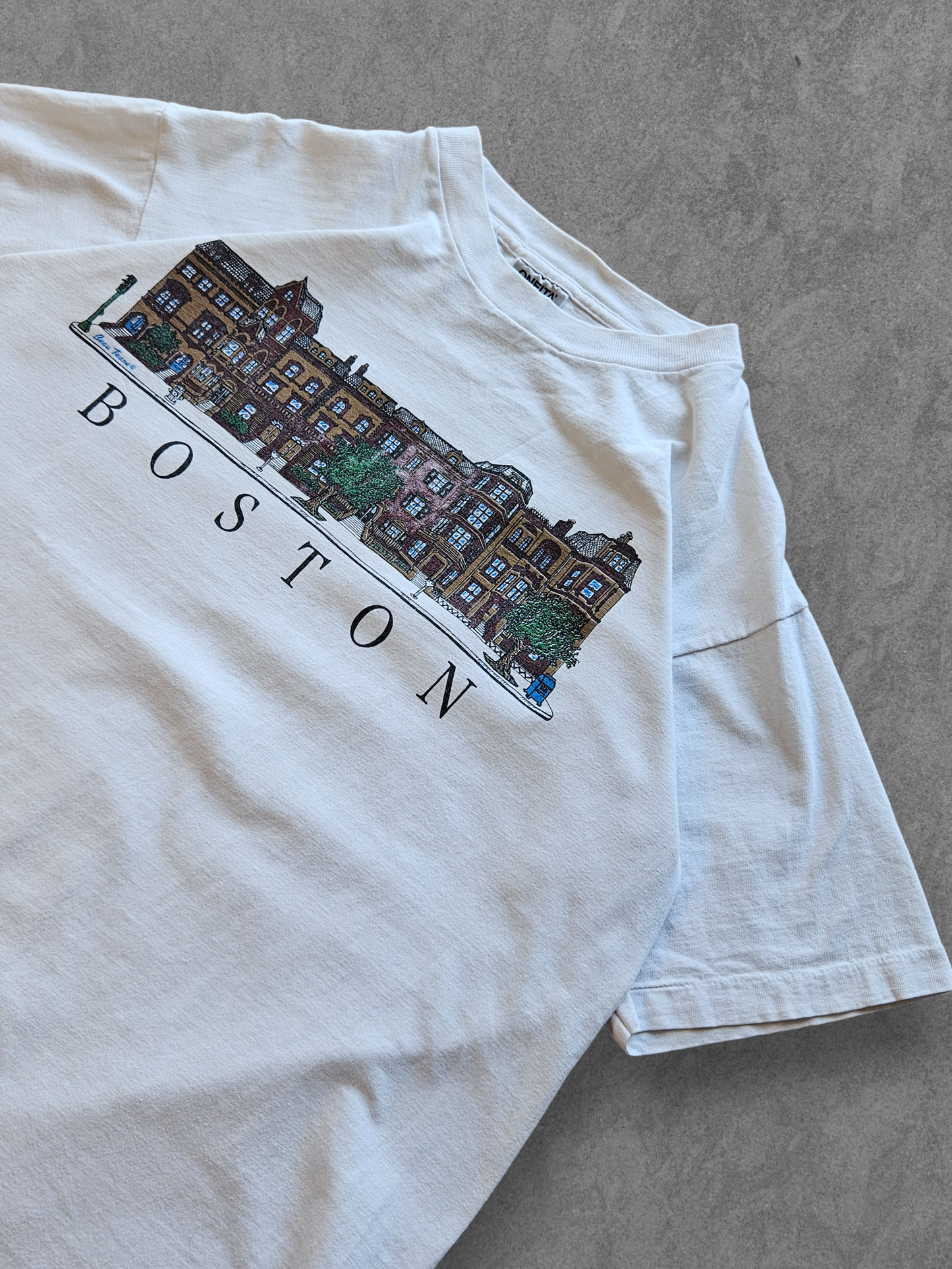 90s ONEITA ''BOSTON'' T-SHIRT [XL]