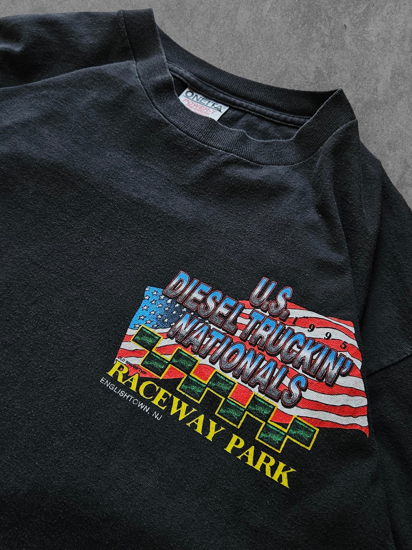 90s ONEITA ''RACEWAY PARK'' T-SHIRT [XL]