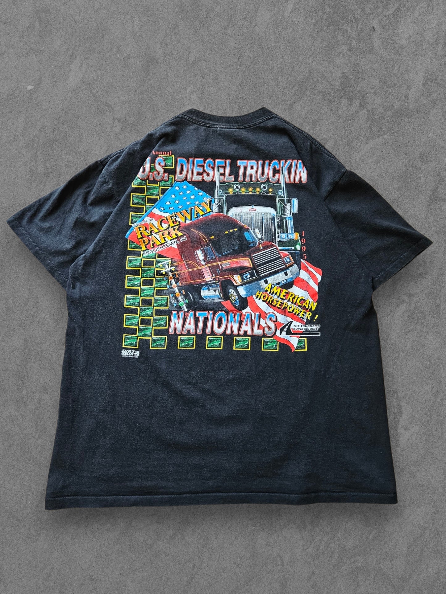 90s ONEITA ''RACEWAY PARK'' T-SHIRT [XL]