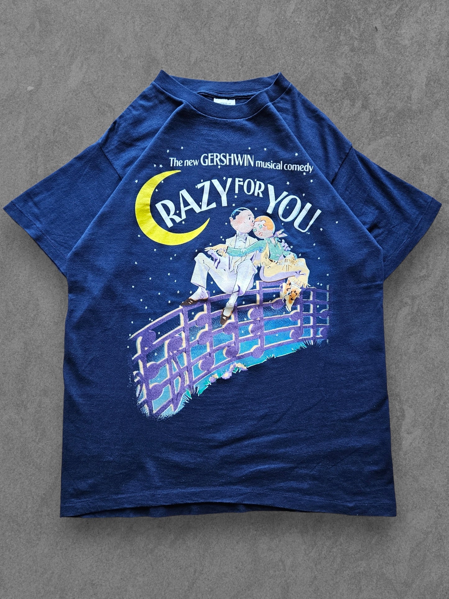 90s ROYAL ''CRAZY FOR YOU'' T-SHIRT [L]