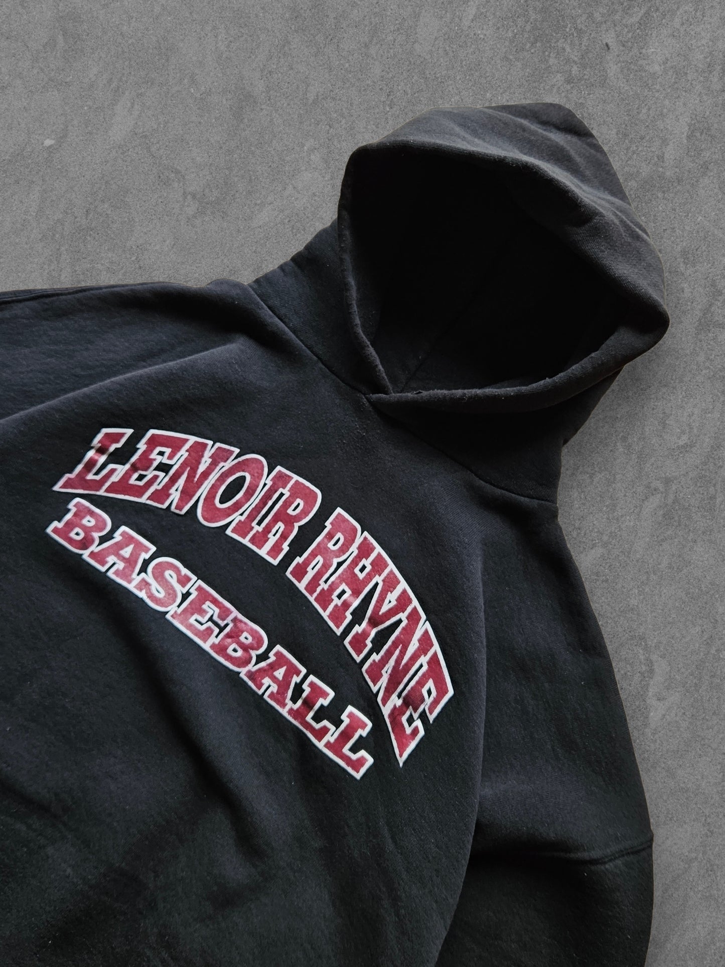 90s RUSSELL ATHLETIC ''LENOIR RHYNE'' HOODIE [XL]