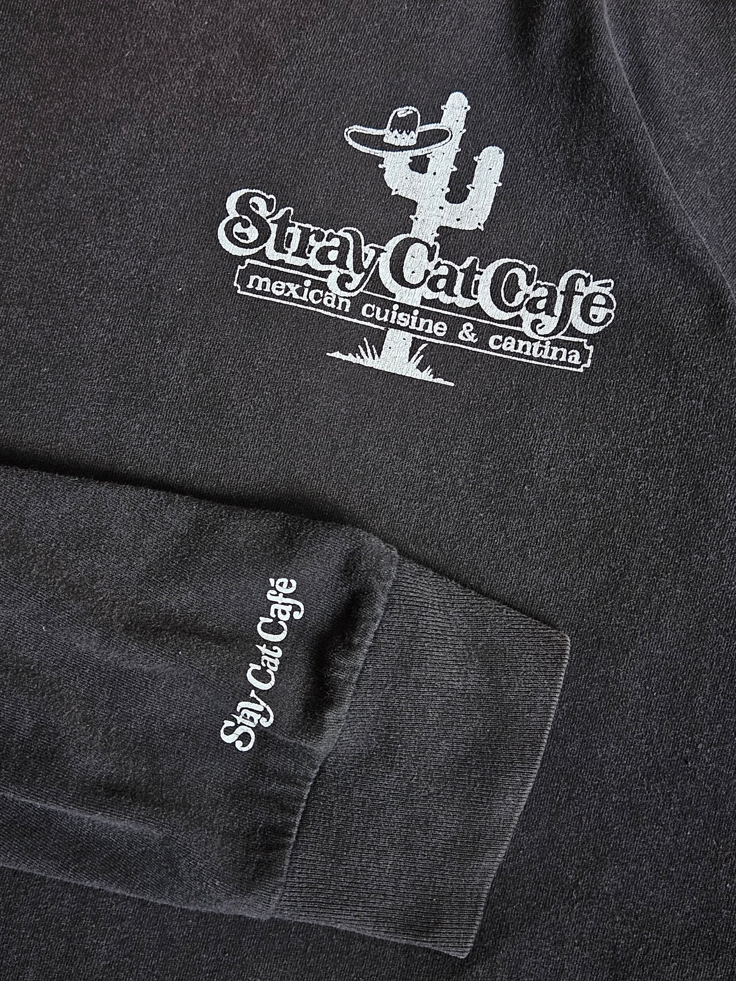 90s STRAY CAT CAFE MEXICAN CANTINA LONGSLEEVE [XL]