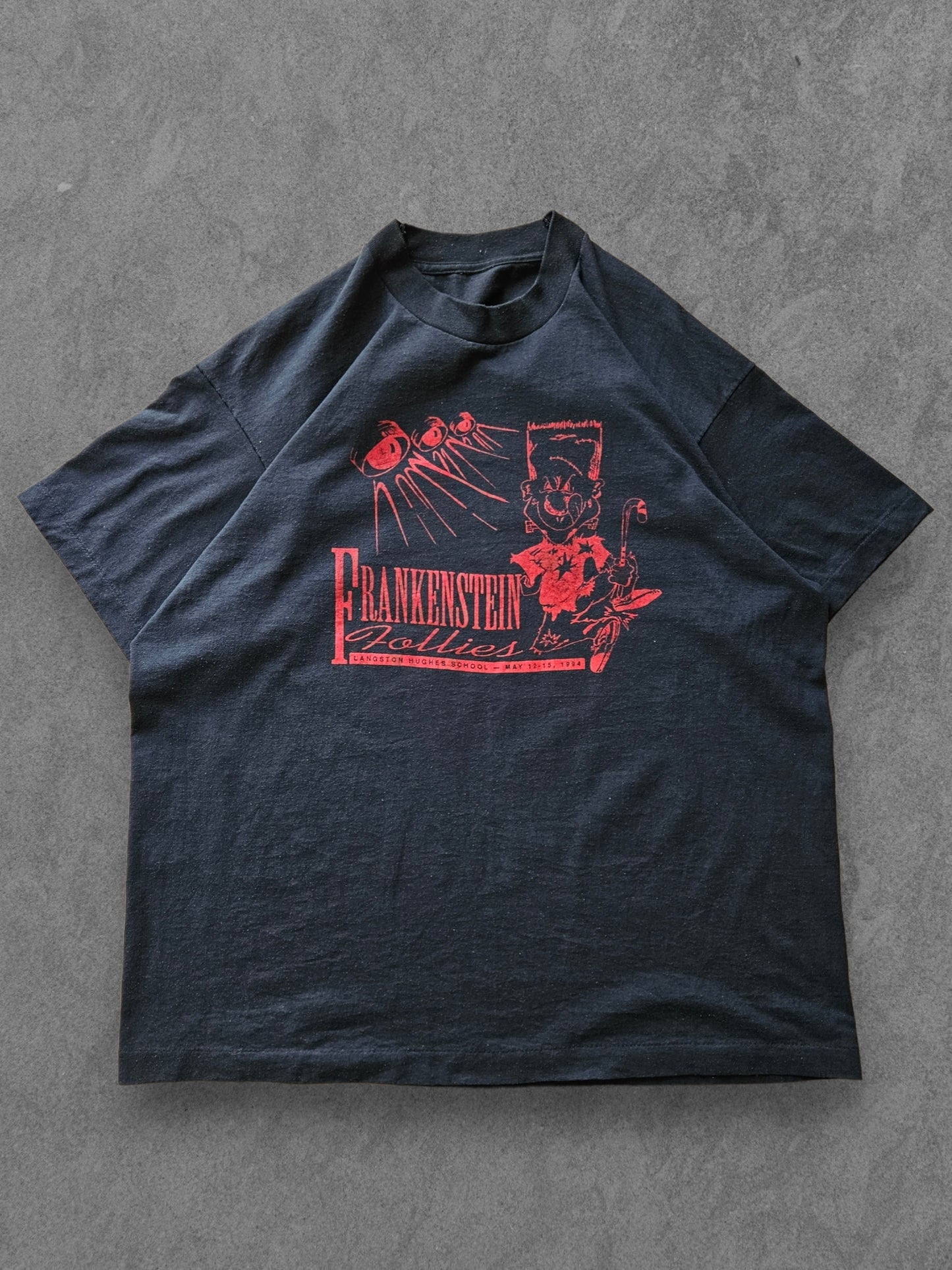 90s ''FRANKENSTEIN FOLLIES'' T-SHIRT [L]