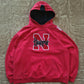 De vintage winkel met tweedehands kleding uit de thrift | 00s NIKE ''HUSKERS'' CENTER SWOOSH HOODIE [XL] SWEATSHIRT