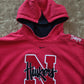 De vintage winkel met tweedehands kleding uit de thrift | 00s NIKE ''HUSKERS'' CENTER SWOOSH HOODIE [XL] SWEATSHIRT